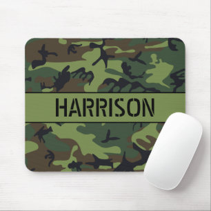 Mousepad Camuflagem Monogramada