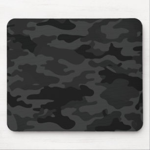 Mousepad Camuflagem Preta