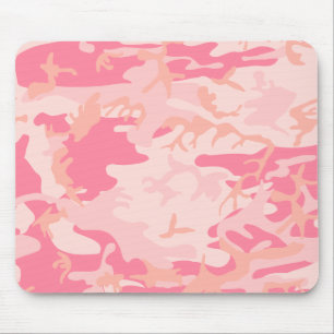 Mousepad Camuflagem Rosa - Camuflagem Feminina