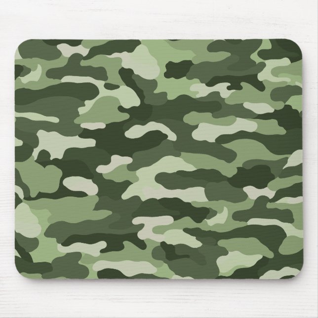 Mousepad Camuflagem Verde (Frente)