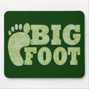 Mousepad Camuflagem verde Texto do pé-direito