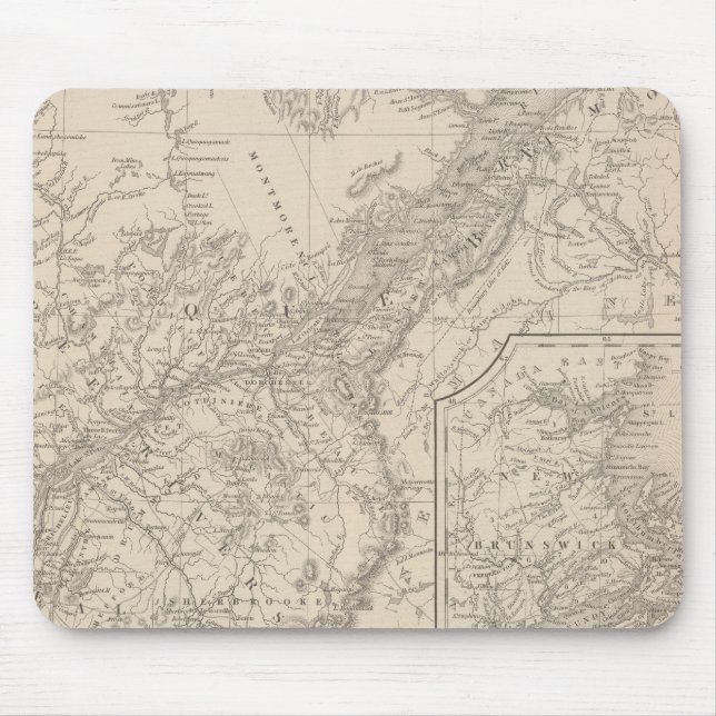 Mousepad Canadá Leste Inferior (Frente)