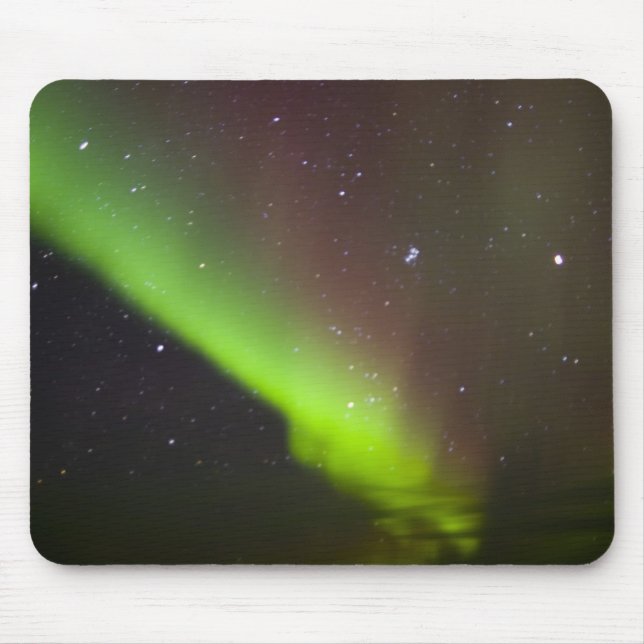 Mousepad Canadá, Manitoba, Churchill. Aurora Borealis (Frente)