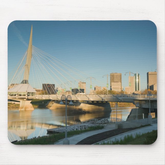 Mousepad CANADÁ, Manitoba, Winnipeg: Riel Esplanade (Frente)