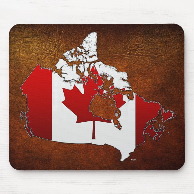 Mousepad Canadá: Mapa (Frente)