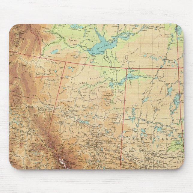 Mousepad Canadá Ocidental (Frente)