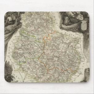 Mousepad Canais e estradas