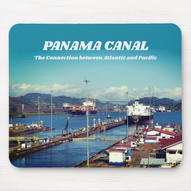 Mousepad Canal do Panamá (Frente)