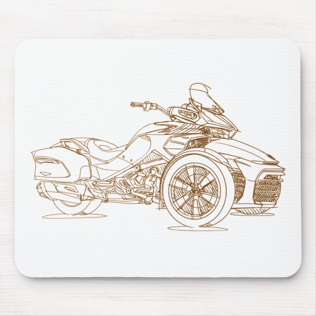 Mousepad CanAm Spyder F3T 2016 (Frente)