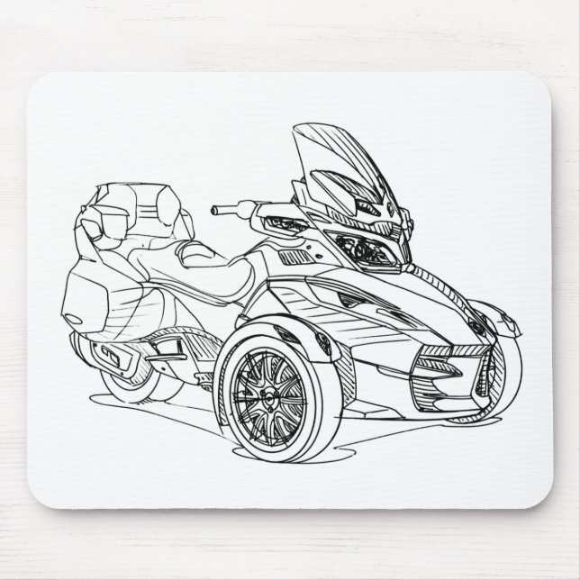Mousepad CanAm Spyder RT 2013 (Frente)
