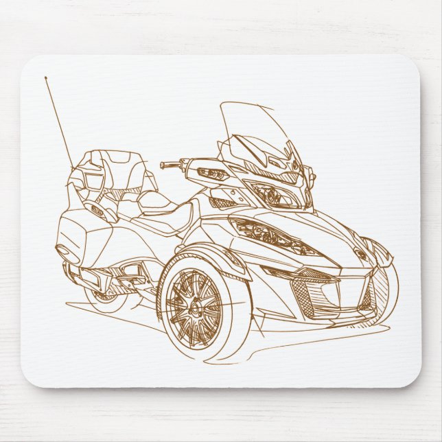 Mousepad CanAm Spyder RTS 2014 (Frente)