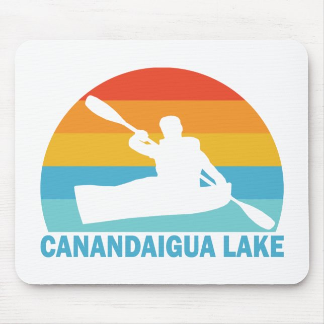 Mousepad Canandaigua Lake New York Kayak (Frente)