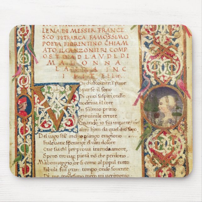 Mousepad Canção em louvor de Laure (Frente)