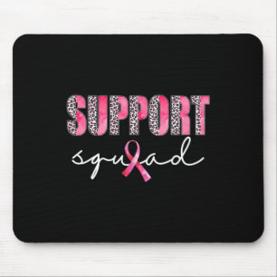Mousepad Cancer A do Guerreiro Rosa-Rosa-Leopardo de Suport