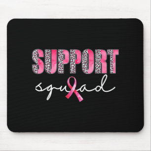 Mousepad Cancer A do Guerreiro Rosa-Rosa-Leopardo de Suport