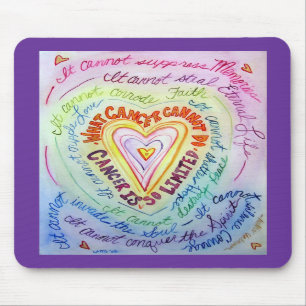 Mousepad Cancer Arco-Íris