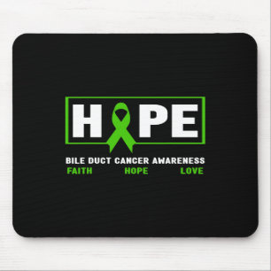 Mousepad Cancer Bile Duct - Esperança de consciência do Can