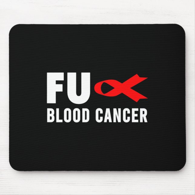 Mousepad Cancer - Blood Cancer Awareness 3  (Frente)