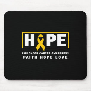 Mousepad Cancer da infância da esperança - Cancer da infânc