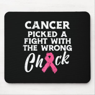 Mousepad Cancer Da Mama Escolheu Uma Consciência Errada Do