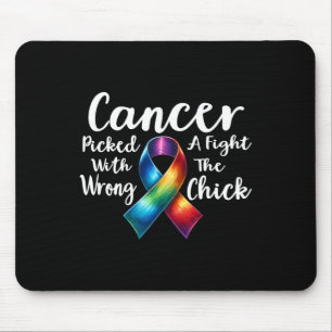Mousepad Cancer Da Mama Escolheu Uma Luta Com O Pintinho Er