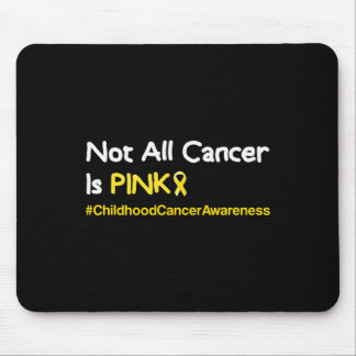 Mousepad Cancer De Infância Amarela Para Crianças Jovens