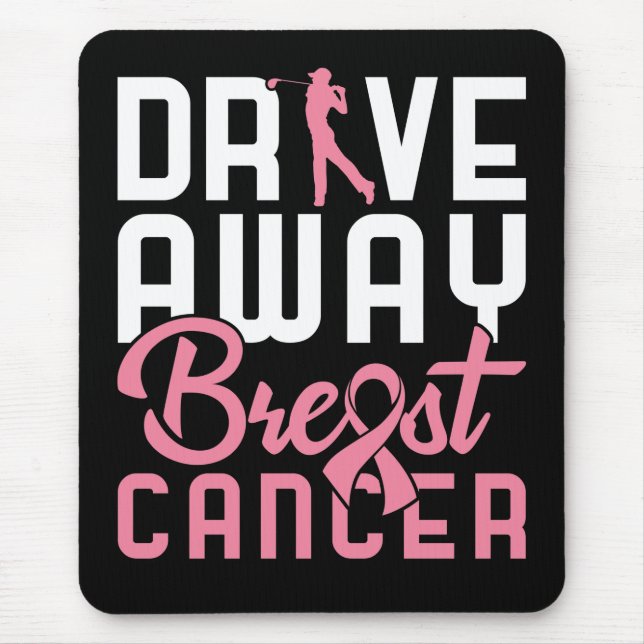 Mousepad Cancer de mama para fora da unidade (Frente)