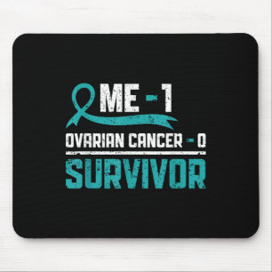 Mousepad Câncer de ovário Sobrevivente Câncer de ovário