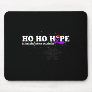 Mousepad CÂNCER DE PÂNCREAS SENSIBILIZAÇÃO Flor que não con