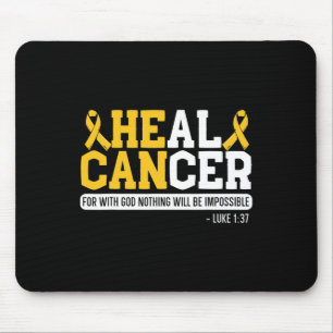 Mousepad Cancer de saudação de Cancer infantil Supo do Mês