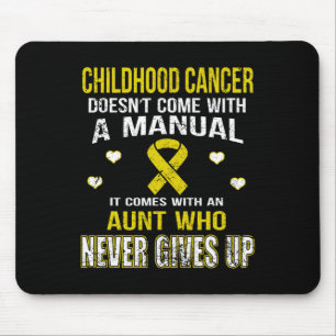 Mousepad Câncer Infantil Vem Com Tia Que Nunca Desiste