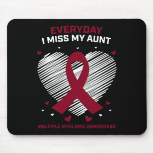 Mousepad Câncer no Sangue Em Memória da Minha Tia Mieloma M