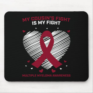 Mousepad Cancer Sanguíneo Presente Borgonha Primo Múltiplo
