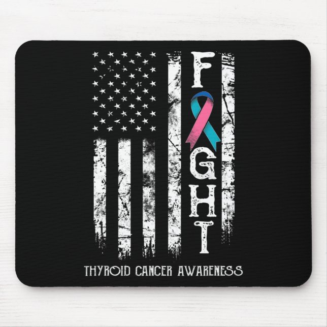 Mousepad Cancer Warrior U Flag 1 (Frente)