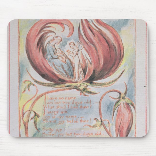 Mousepad Canções de William Blake | da inocência; Alegria (Frente)