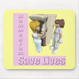 Mousepad - cancro da mama do mamograma