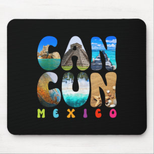 Mousepad Cancun México 2025 Vacation Beach Matching Family