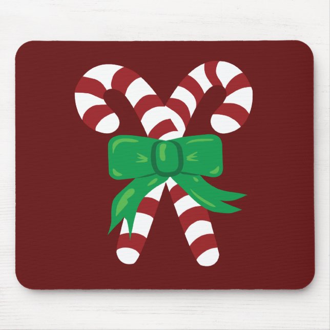Mousepad Candy Canes (Frente)