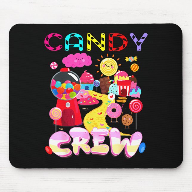 Mousepad Candy Crew Candy Costume Women Candy Land Kids Swe (Frente)
