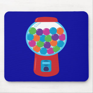 Mousepad Candy Gumball Machine
