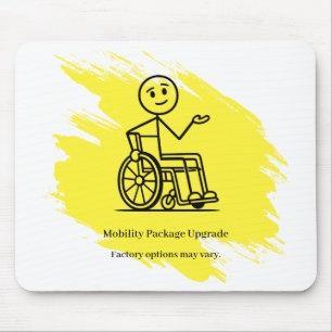 Mousepad Caneca com garantia de fábrica de humor de cadeira