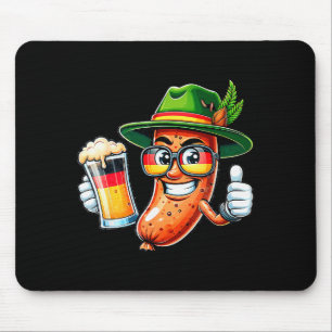 Mousepad Caneca de cerveja Prost Bandeira Americana Alemã M