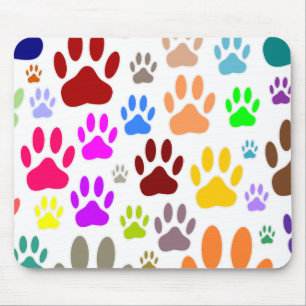 Mousepad Caneta De Cães Imprime Por Toda Parte