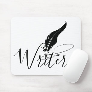 Mousepad Caneta de pena personalizada