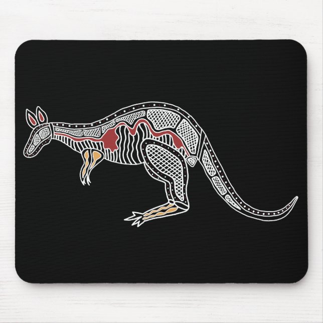 Mousepad Canguru do raio X (Frente)