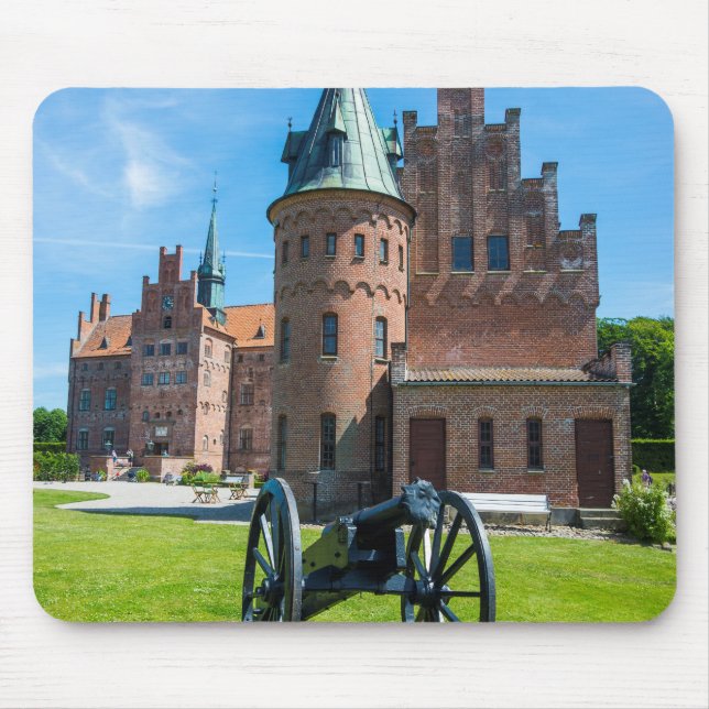 Mousepad Canhão no Castelo Egeskov (Frente)