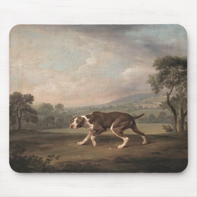 Mousepad Canino Espanhol (por George Stubbs) (Frente)
