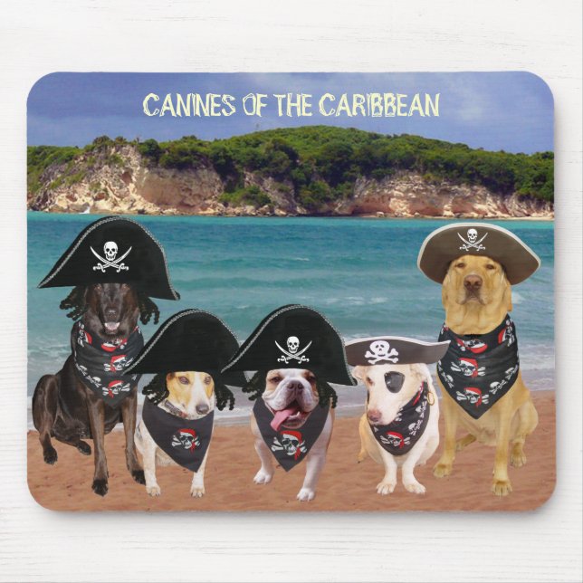 MOUSEPAD CANINOS DO CARIBE (Frente)
