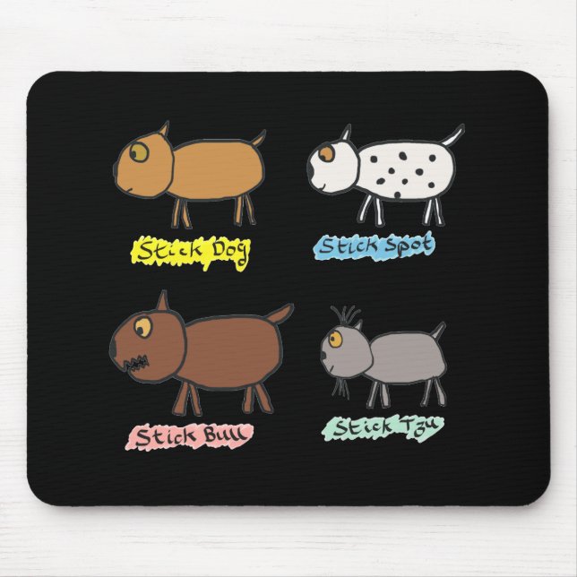 Mousepad Caninos Engraçados (Frente)