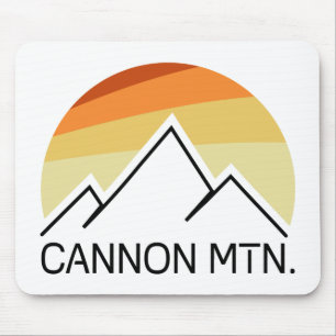 Mousepad Cannon Mountain New Hampshire Retro